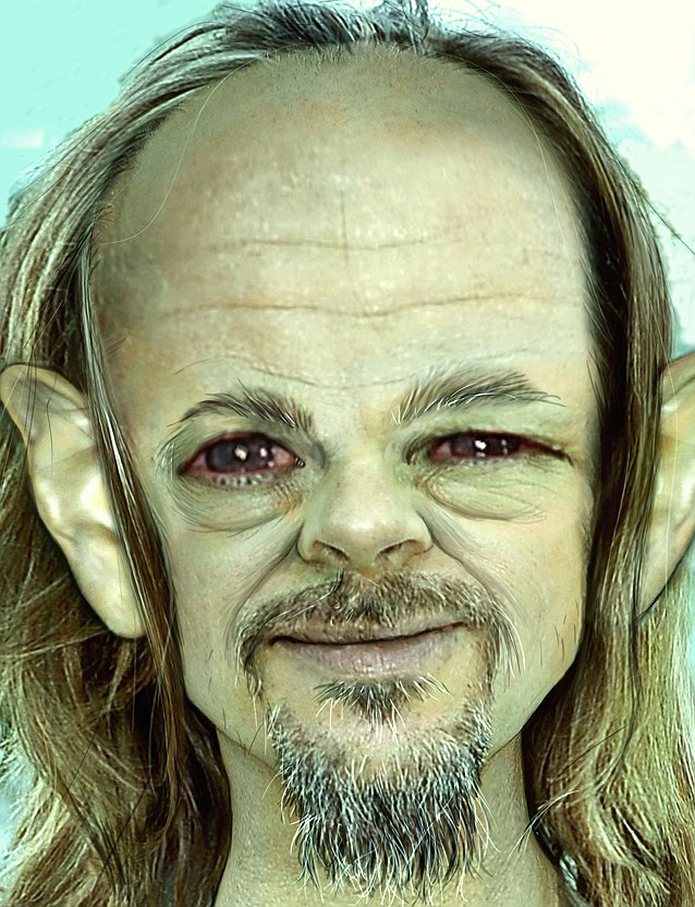 EXCLUSIVE: Celebrities transformed into Gollum-style creatures as 'The Hobbit' hits cinemas
